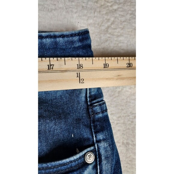 Richlook Waist 38 Blue Distressed Men’s Casual Straight Jeans Pre-Owned - Picture 10 of 15